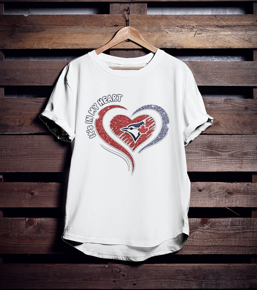 Toronto Blue Jays Heart T-Shirt