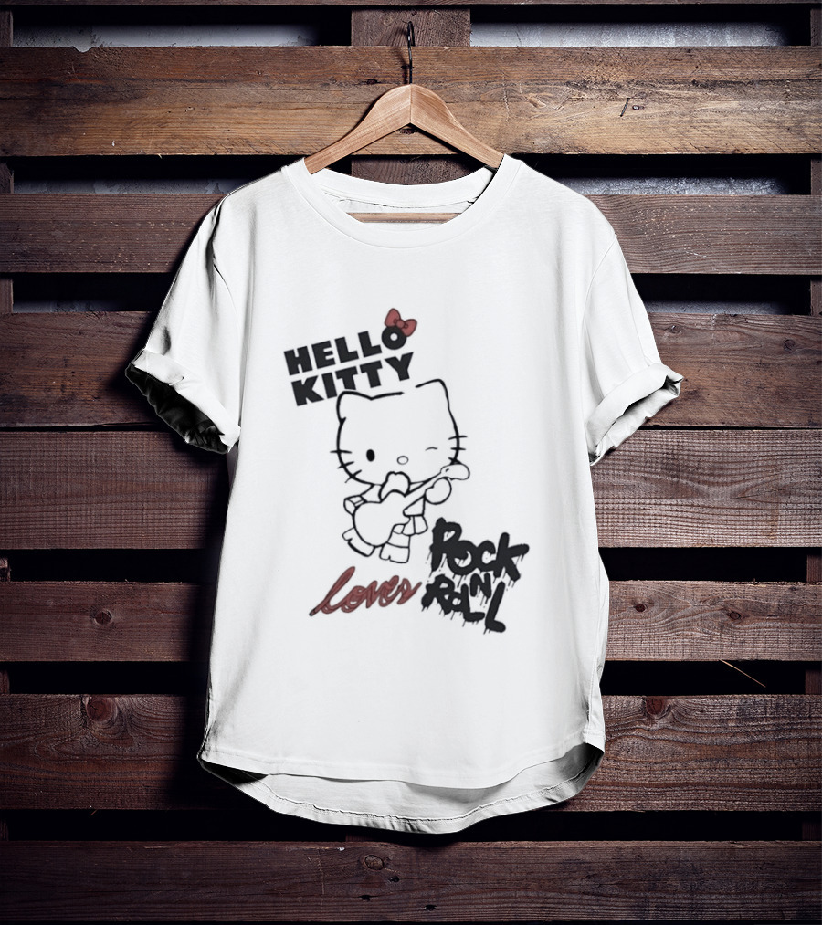Hello Kitty Lovers Rock N Roll T-Shirt