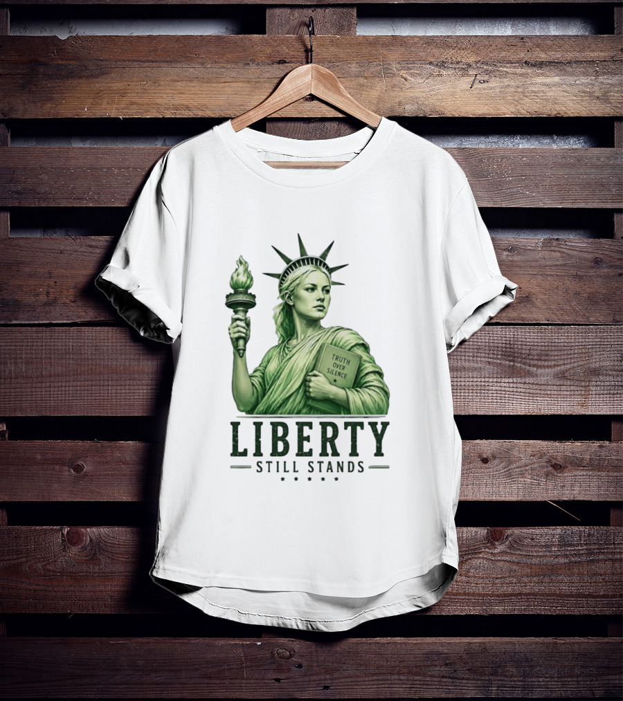 Sophie Cunningham Liberty Truth Over Silence Statue Still Stands T-Shirt