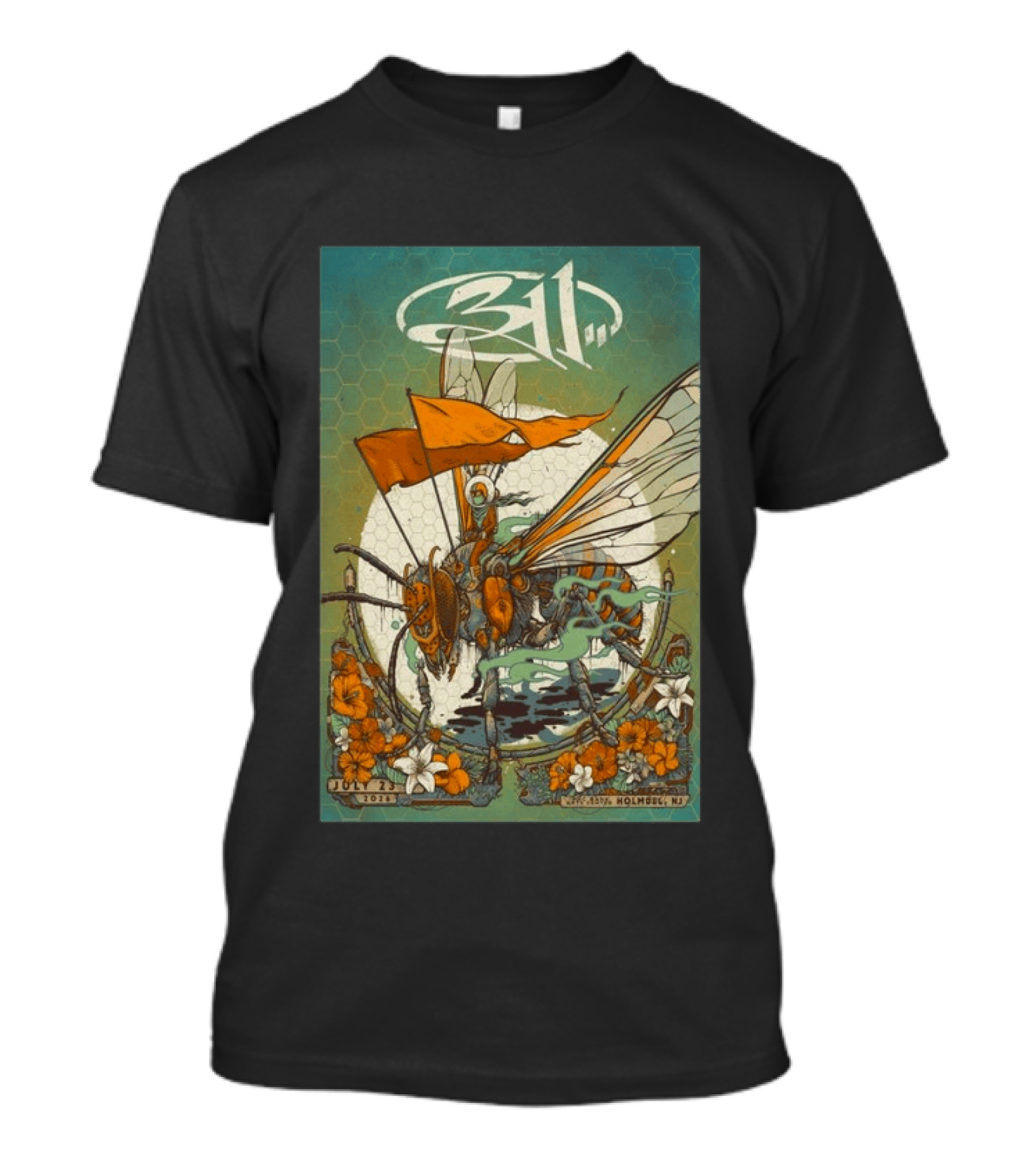 311 Concert Holmdel NJ July 23 2026 Insect T-Shirt