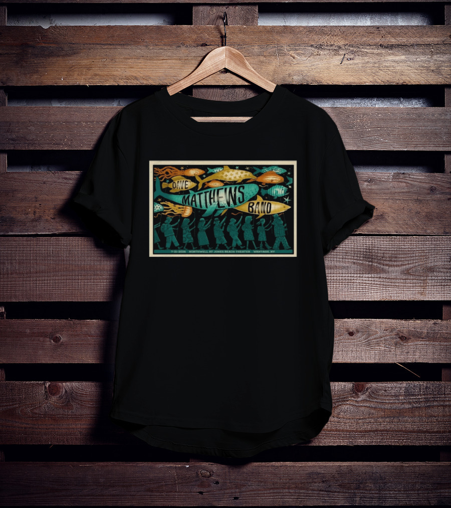 Dave Matthews Band Northwell Jones Beach Theater Wantagh NY July 21 2026 T-Shirt