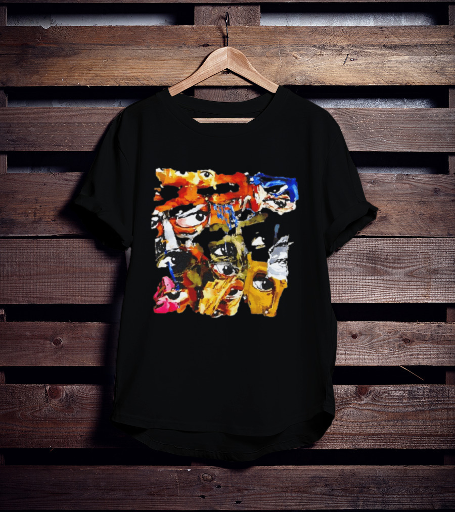 J Cole 4 Your Eyez Only Album Cover Collage Eyes Music T-Shirt