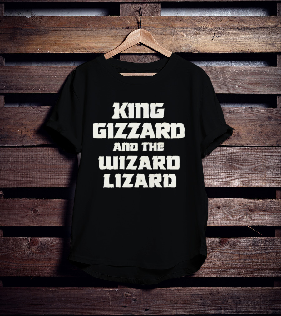King Gizzard And The Wizard Lizard Fan Merchandise Popular Music Band Collectible T-Shirt