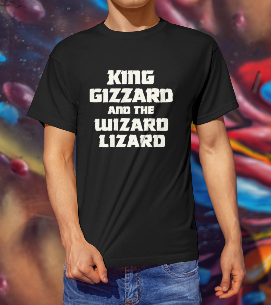 King Gizzard And The Wizard Lizard Fan Merchandise Popular Music Band Collectible T-Shirt