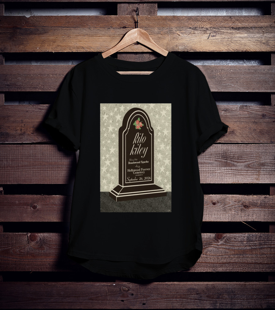 Rilo Kiley Featuring Beachwood Sparks Hollywood Forever Cemetery Los Angeles September 26 2026 T-Shirt
