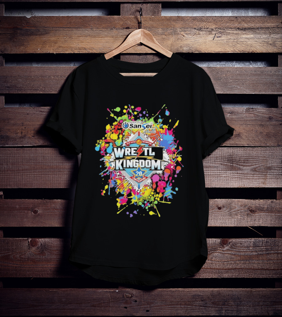 New Japan Pro Wrestling Wrestle Kingdom 20 Tokyo Dome Sansei Presents T-Shirt