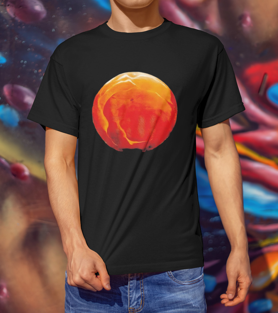 Tangerine Dream Orbit TD Vibrant Planet Sphere T-Shirt