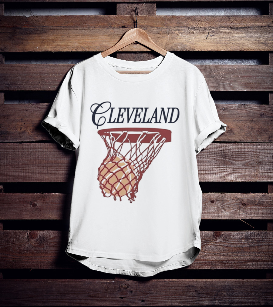 Cleveland Basketball Club Hoop Swish Property Ohio T-Shirt