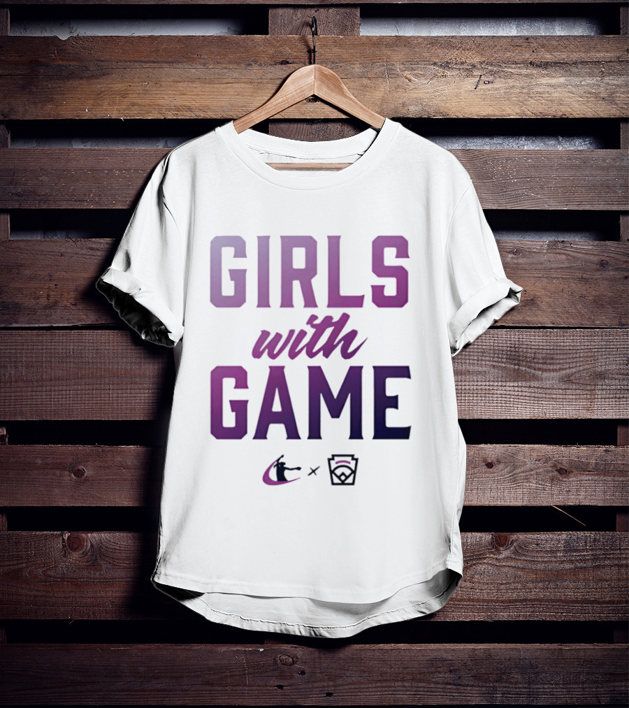 Girls With Game X Little League Softball T-Shirt