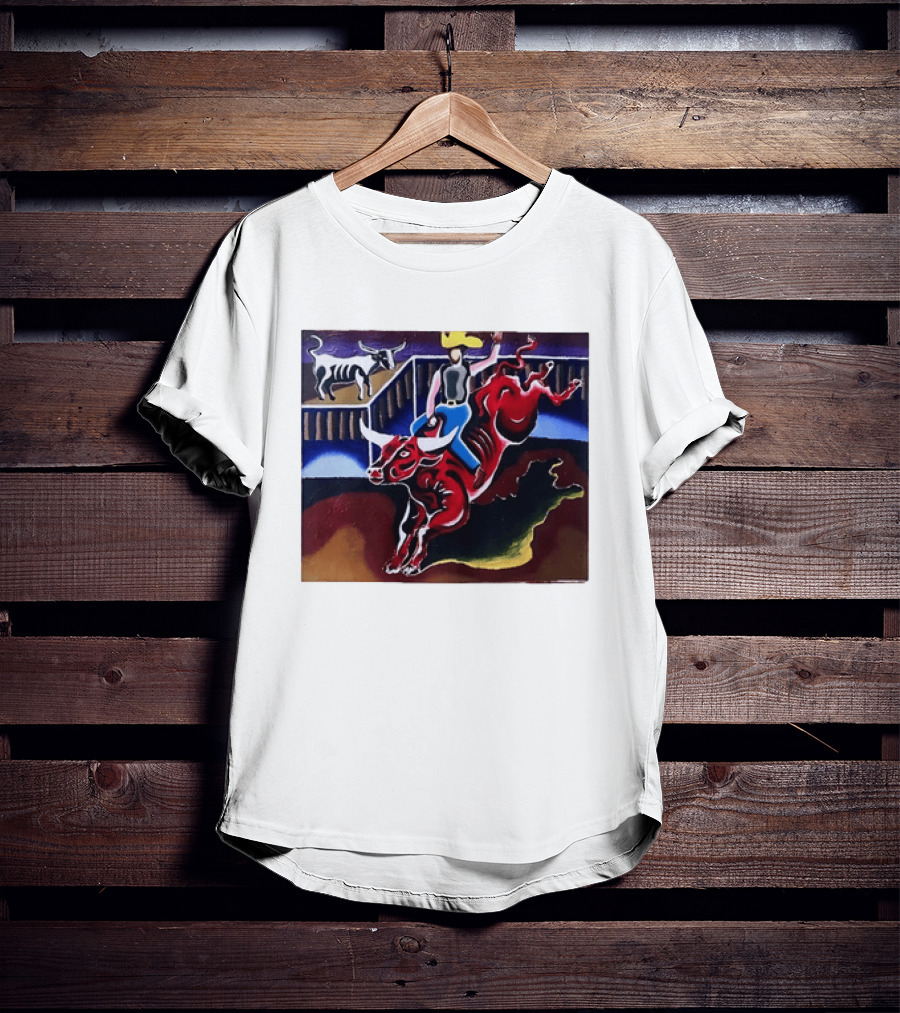 I Went To A Rodeo And All I Got Was A Shitty Rage Former Cowboy Bull Riding Rodeo T-Shirt