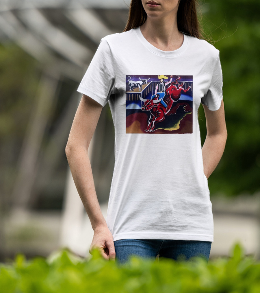 I Went To A Rodeo And All I Got Was A Shitty Rage Former Cowboy Bull Riding Rodeo T-Shirt