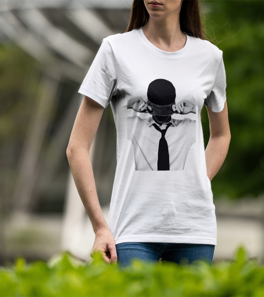 Jungkook BTS Black And White Cap And Tie T-Shirt
