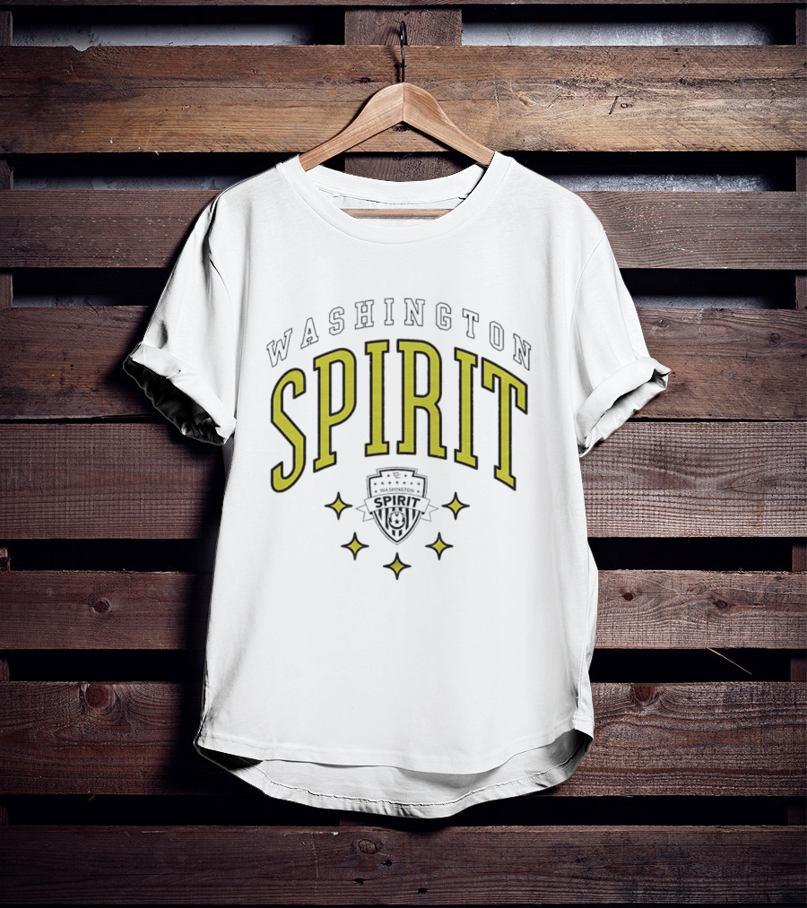 Washington Spirit Varsity Crest Stars Soccer T-Shirt
