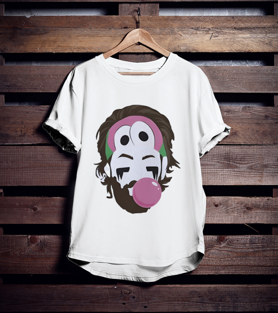 Keanu Reeves Bubblegum Pop Art Cartoon T-Shirt