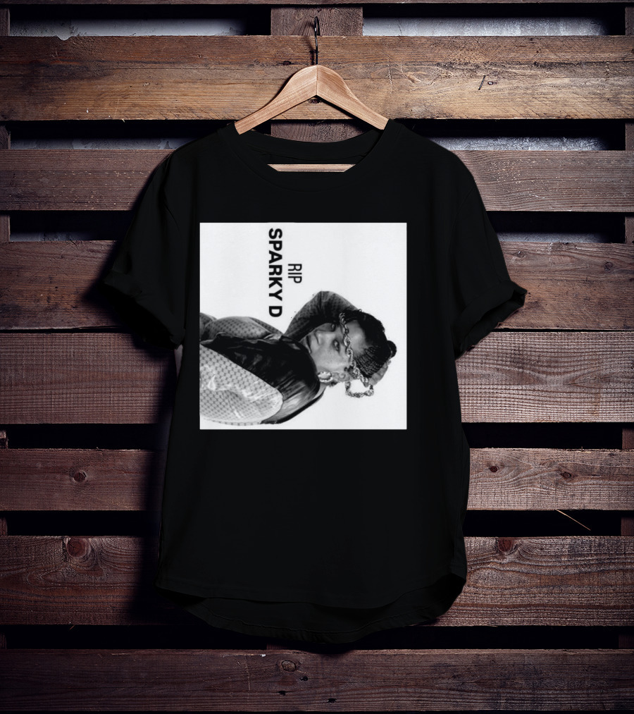 RIP Sparky D 80s Rap Legend Remembered T-Shirt
