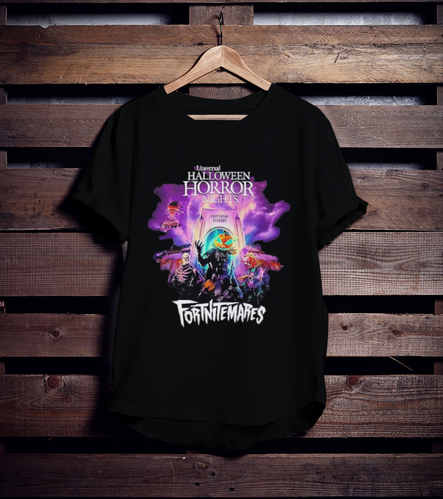 Universal Halloween Horror Nights 2026 Universal Studios Fortnitemares T-Shirt