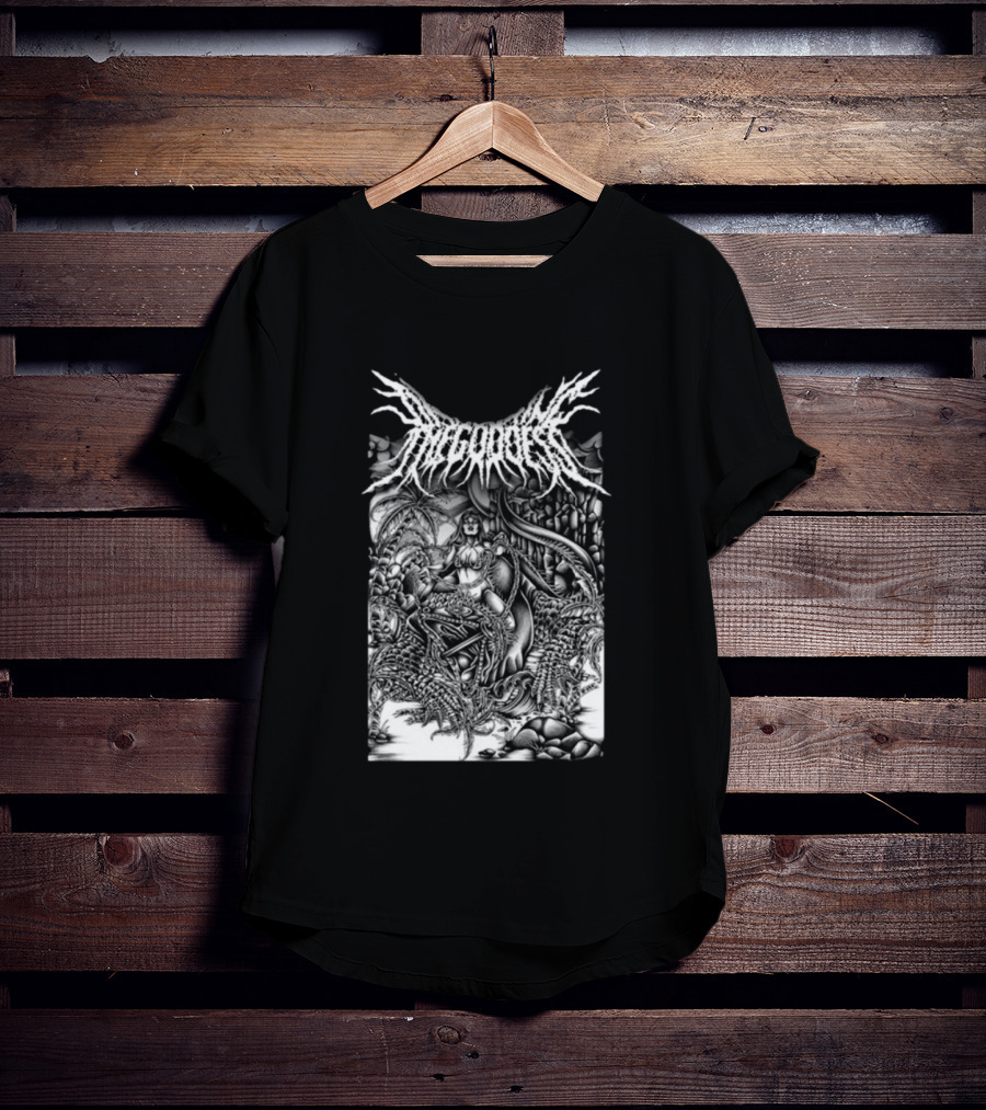 Impericon Store Disfiguring The Goddess Galapagos Metal Art Reptile Island T-Shirt