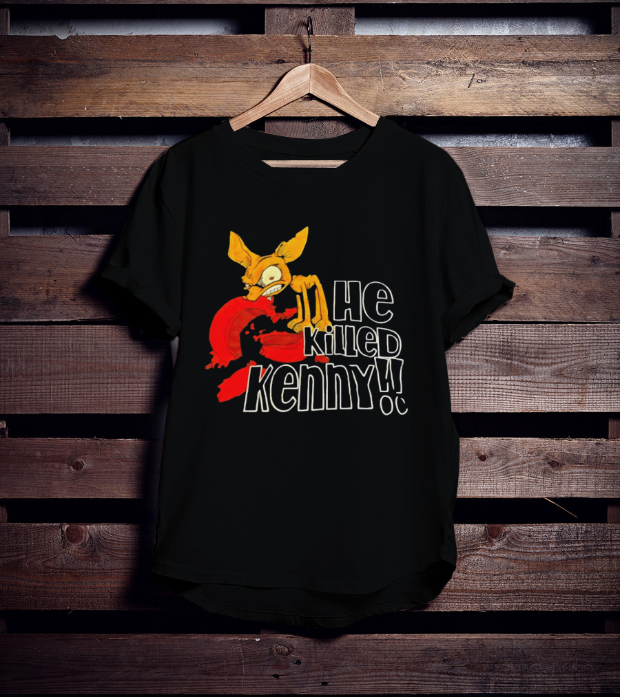 South Park Comedy Central He Killed Kenny Characters T-Shirt
