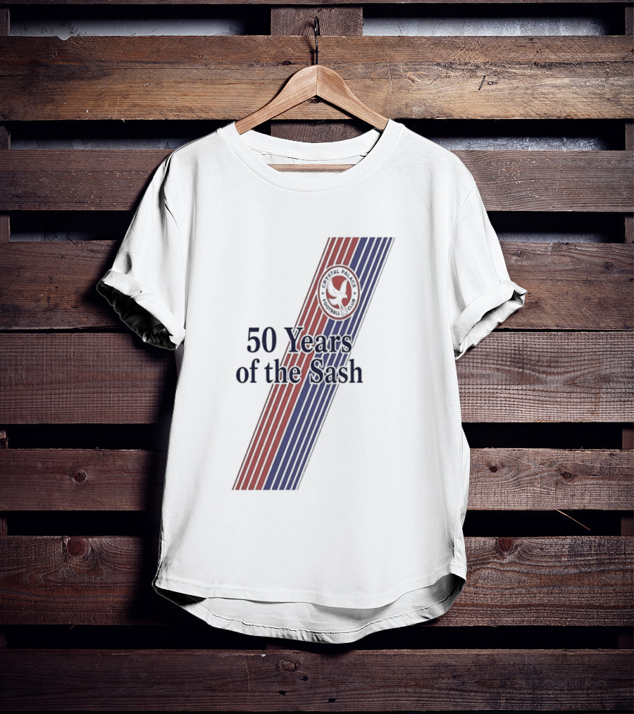 Crystal Palace 50 Years Of The Sash Anniversary Celebration T-Shirt