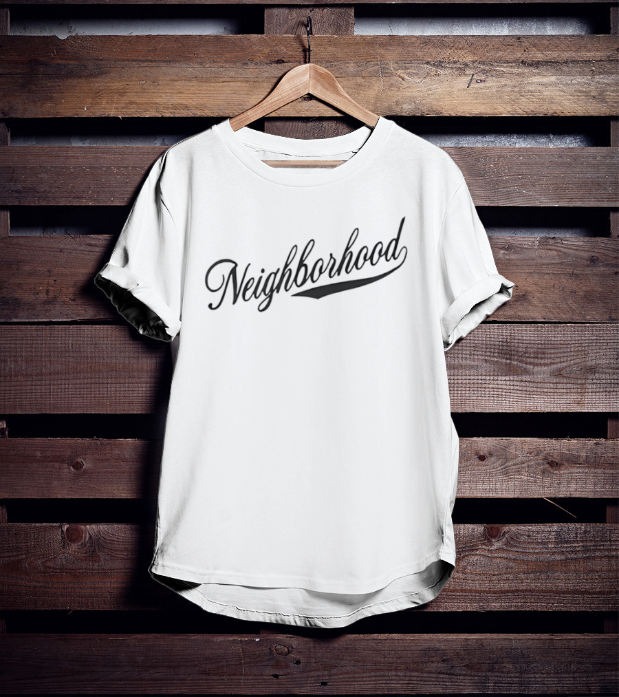 Neighborhood Script Streetwear T-Shirt