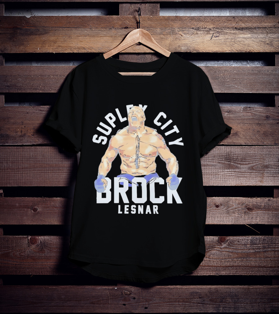 Brock Lesnar Suplex City The Beast Incarnate WWE Wrestling T-Shirt