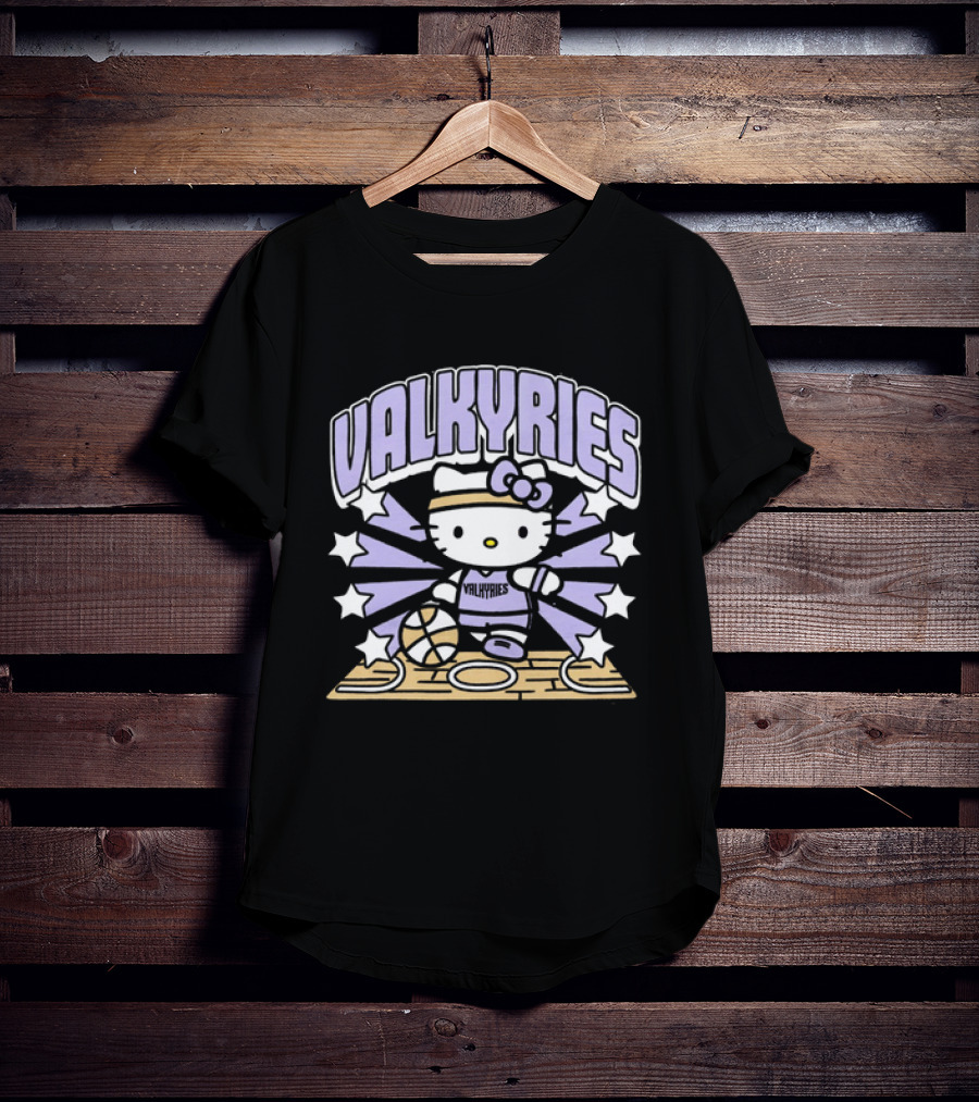 Hello Kitty Valkyries Basketball T-Shirt