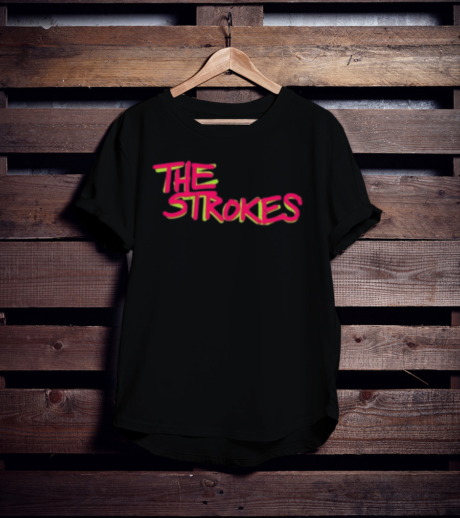The Strokes Store Neon Shadow T-Shirt