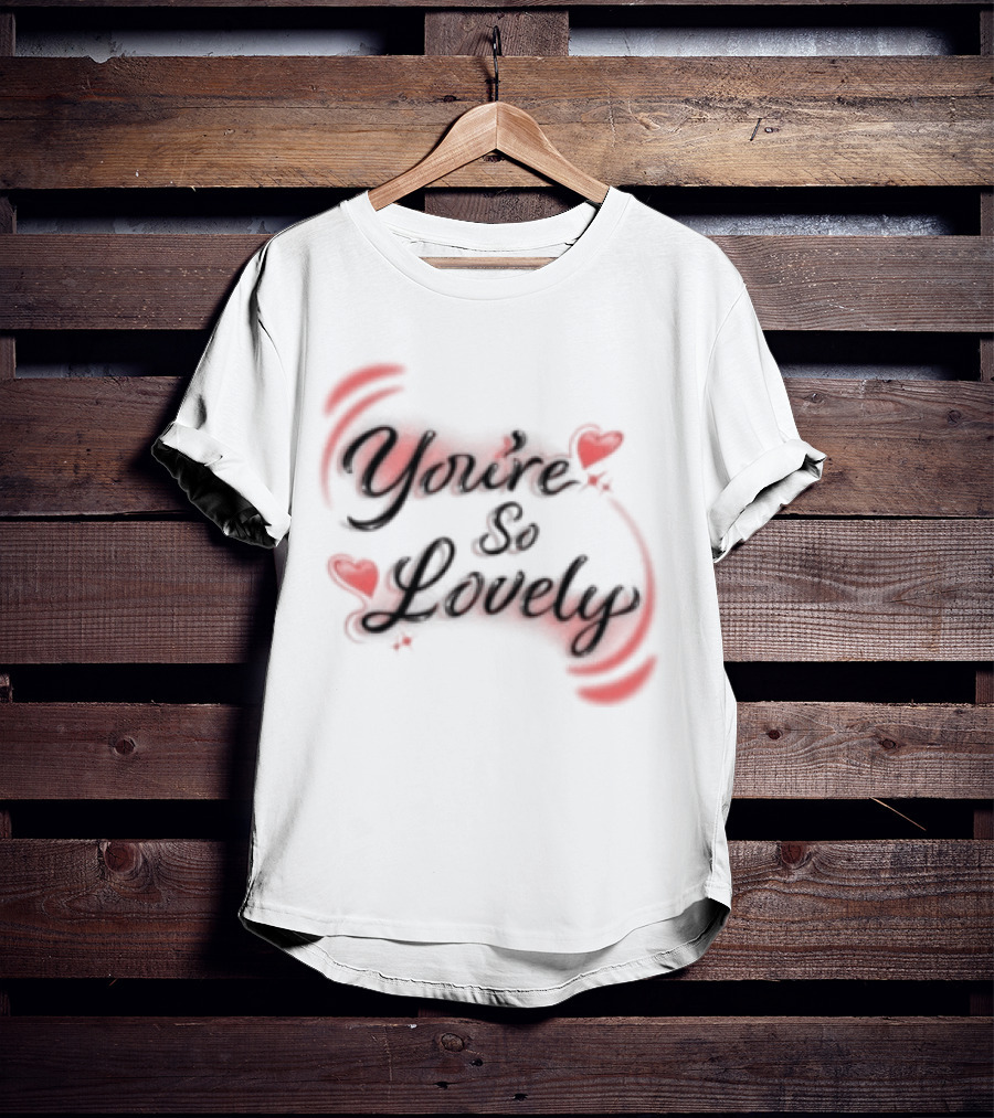 Def Jam Shop Store You're So Lovely Chase Shakur T-Shirt