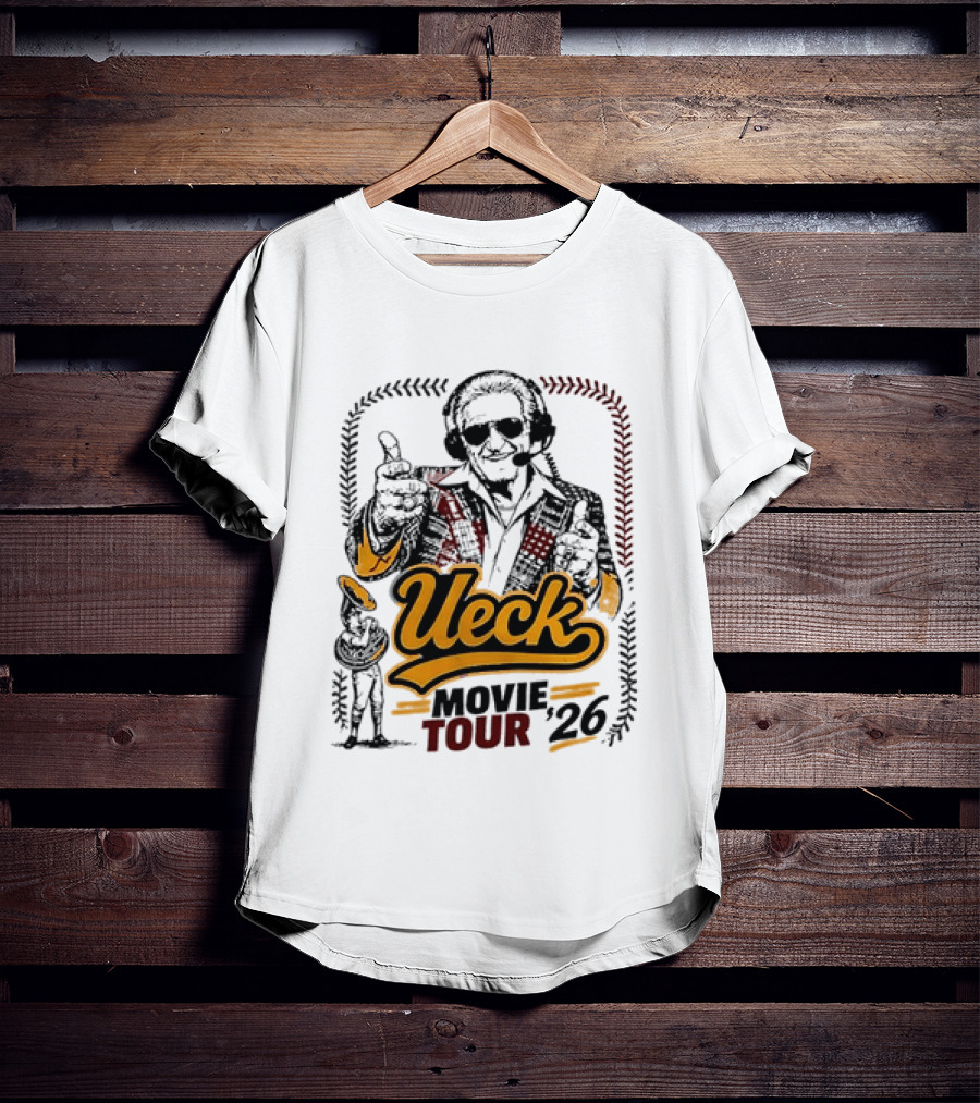 Ueck Movie Tour 26 Bob Uecker Baseball Legend Thumb Up T-Shirt
