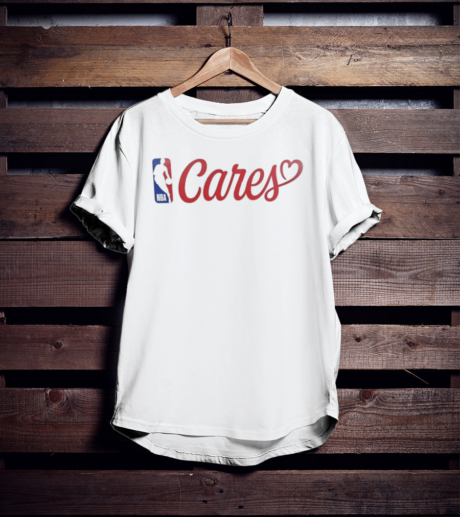 NBA Cares Heartfelt Basketball Community Initiative T-Shirt