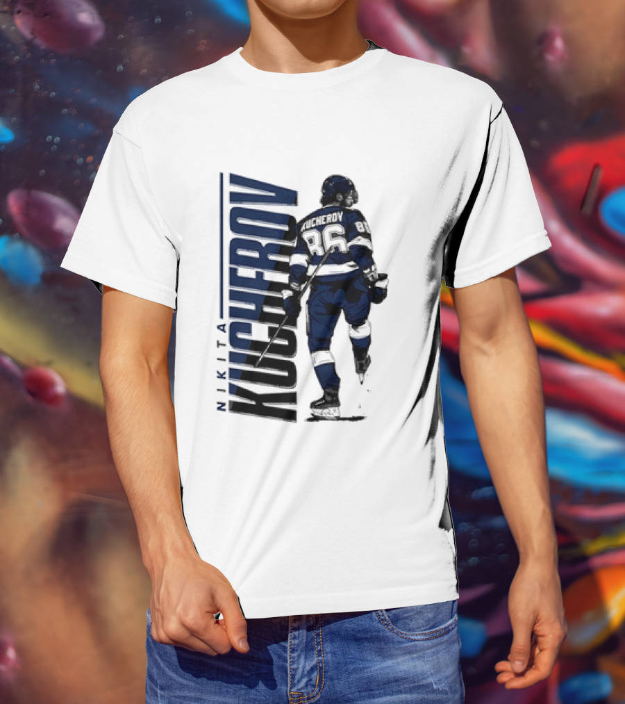Nikita Kucherov Tampa Bay Lightning NHL Player Skating Number 86 T-Shirt
