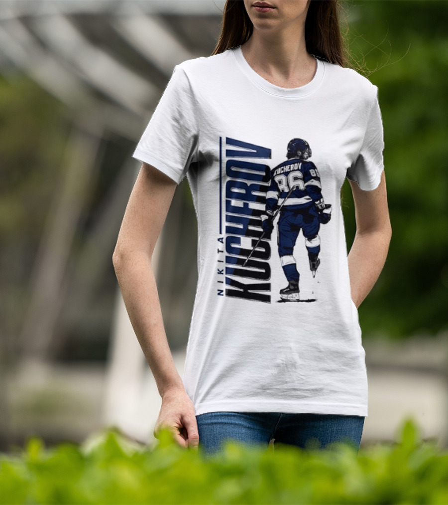 Nikita Kucherov Tampa Bay Lightning NHL Player Skating Number 86 T-Shirt