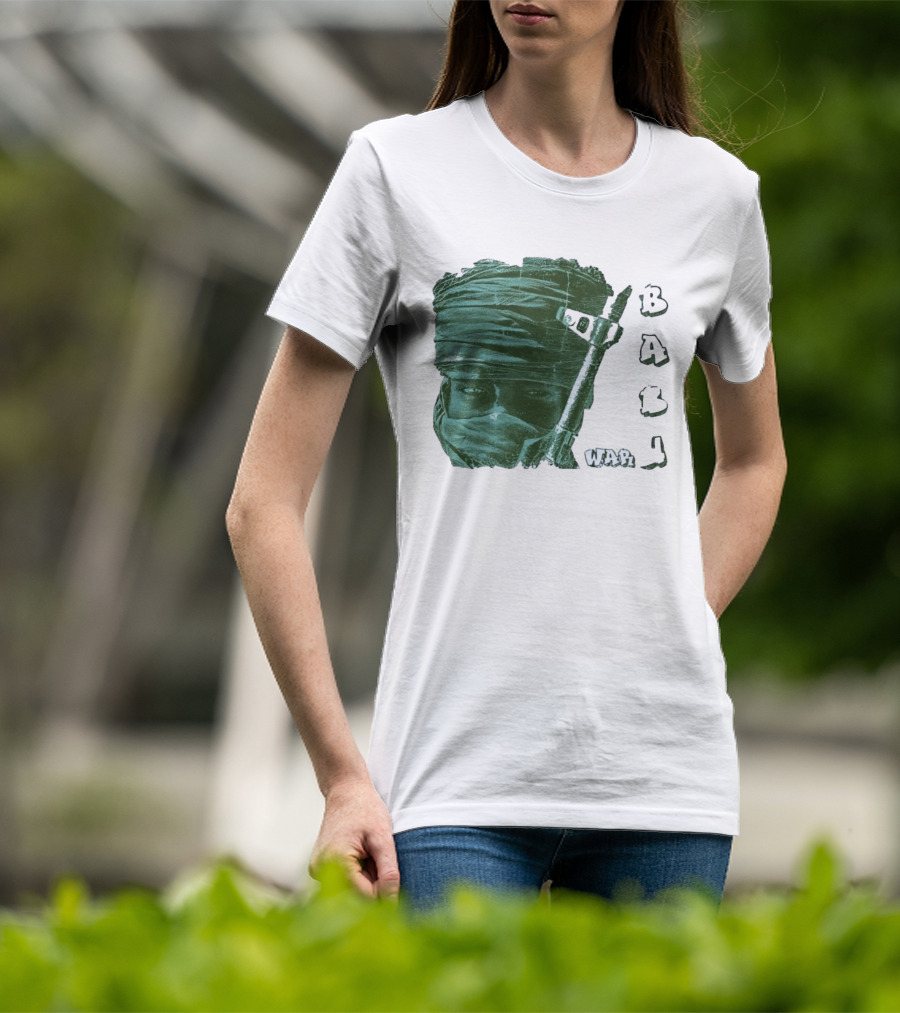 War Baby Soldier With Rifle And Turban T-Shirt