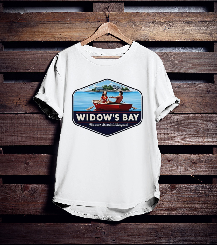 Widow's Bay Scenic Boating Couple The Next Martha's Vineyard T-Shirt