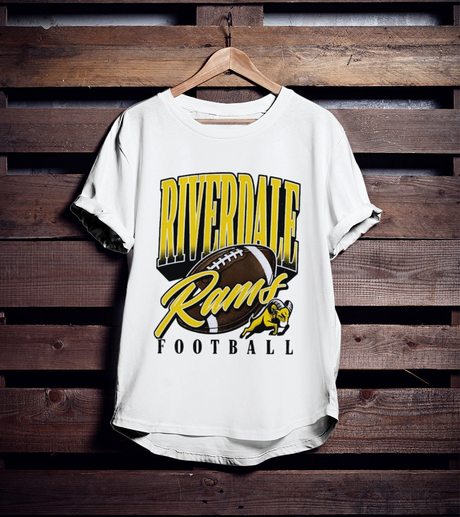 Riverdale Rams Football Varsity Sports Team T-Shirt