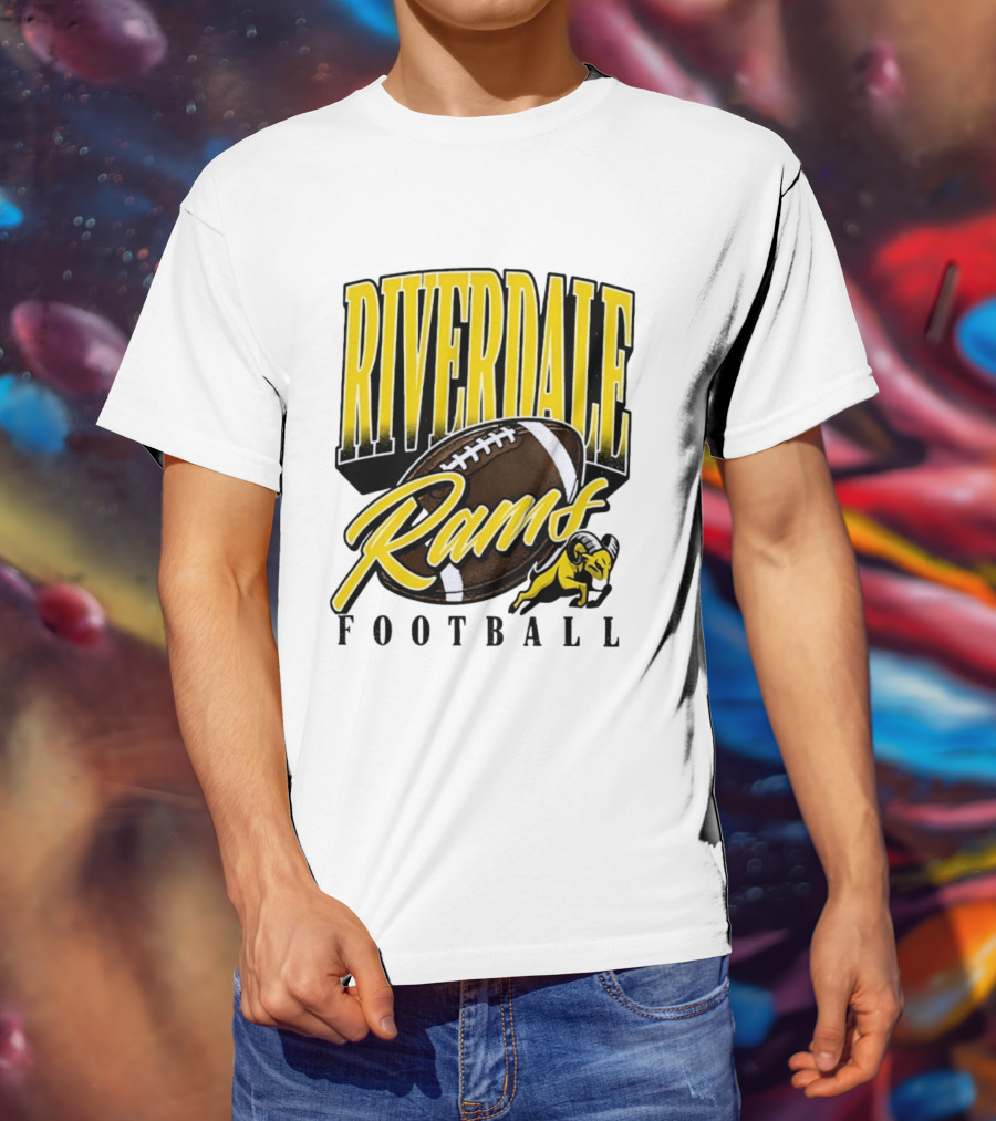 Riverdale Rams Football Varsity Sports Team T-Shirt