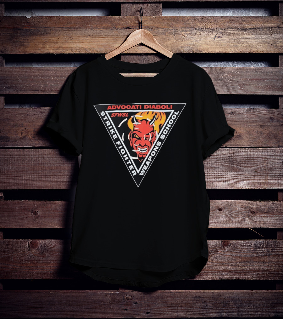 Advocati Diaboli SFWSL Strike Fighter Weapons School Devil T-Shirt