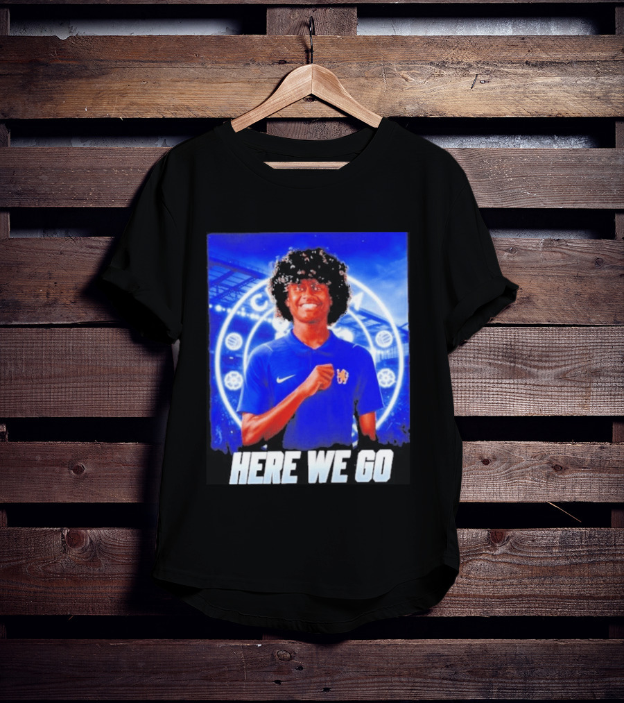 Benji Flowers Chelsea Football Here We Go T-Shirt