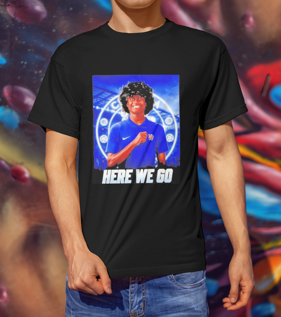 Benji Flowers Chelsea Football Here We Go T-Shirt