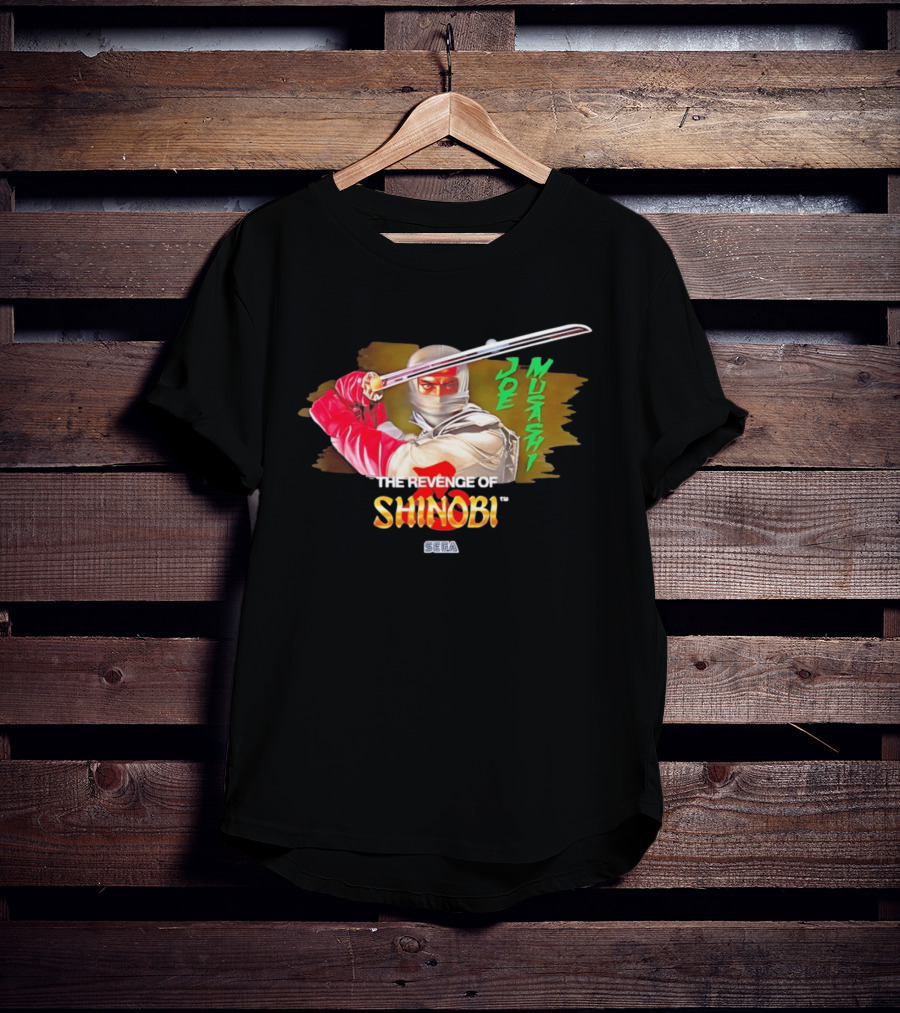 Joe Musashi The Revenge Of Shinobi SEGA T-Shirt