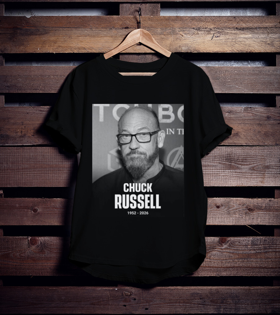 Chuck Russell 1952 2026 Memorial T-Shirt