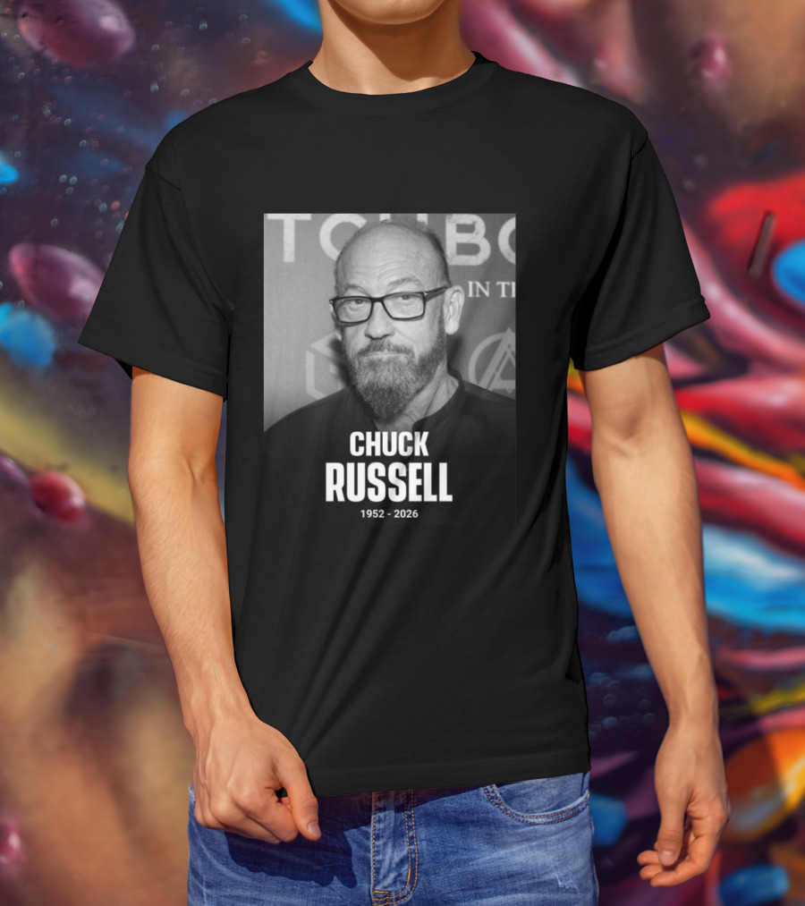 Chuck Russell 1952 2026 Memorial T-Shirt