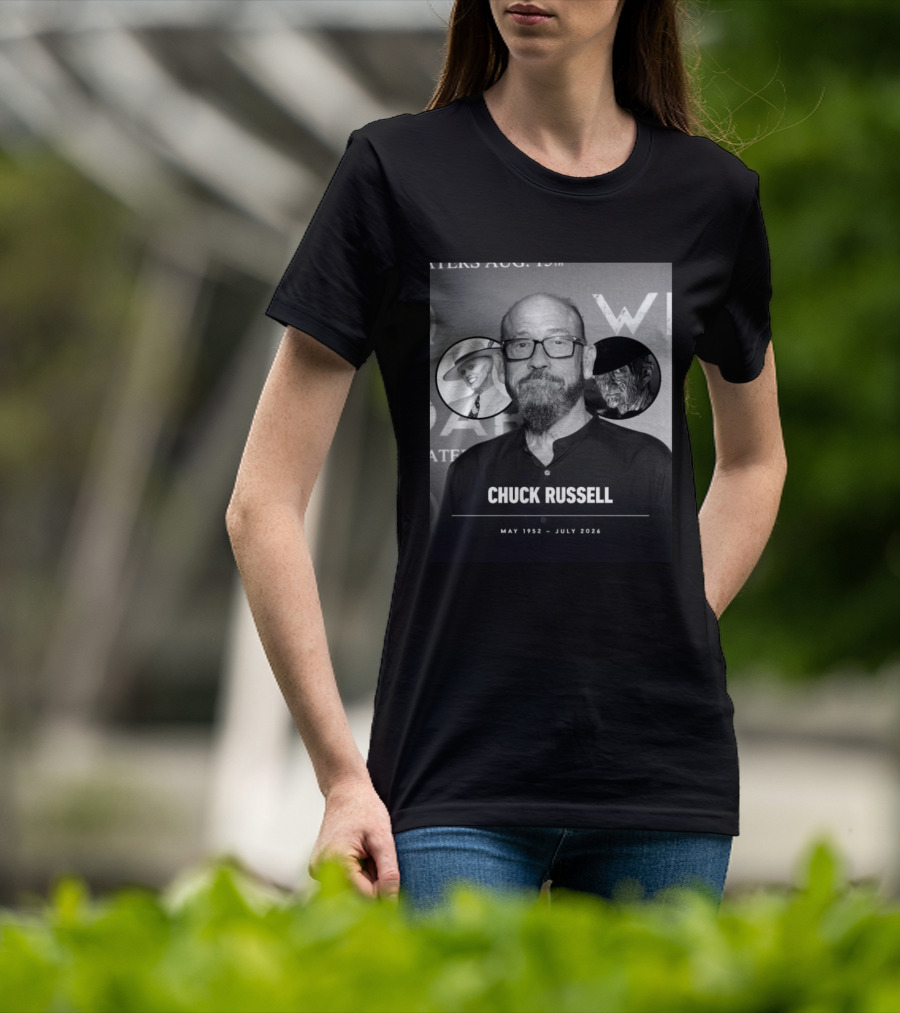 Chuck Russell May 1952 July 2026 The Mask Freddy Krueger T-Shirt