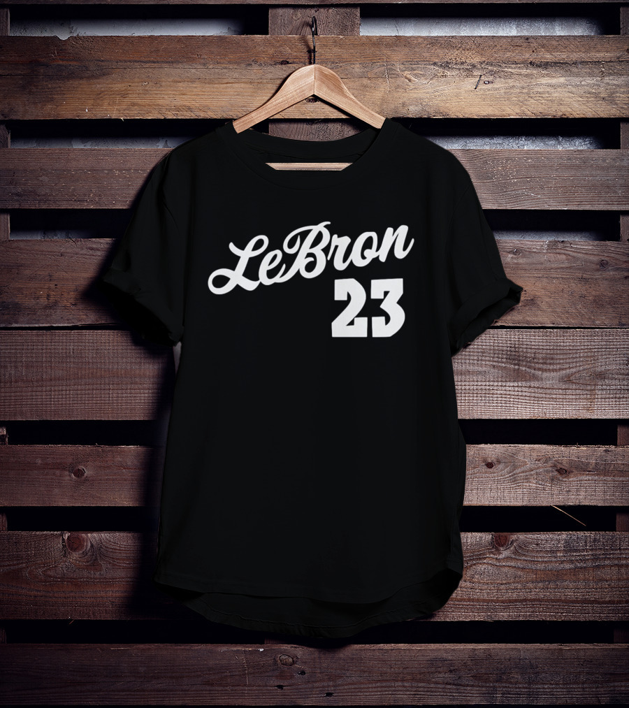 LeBron 23 Custom Name Number T-Shirt