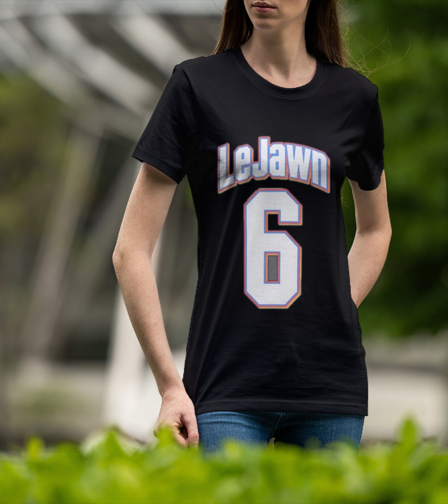 LeJawn 6 Number Jersey Tribute To LeBron James T-Shirt