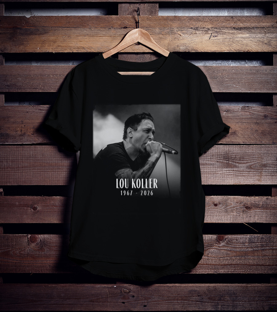 Lou Koller 1967 2026 Vocal Microphone Performance T-Shirt