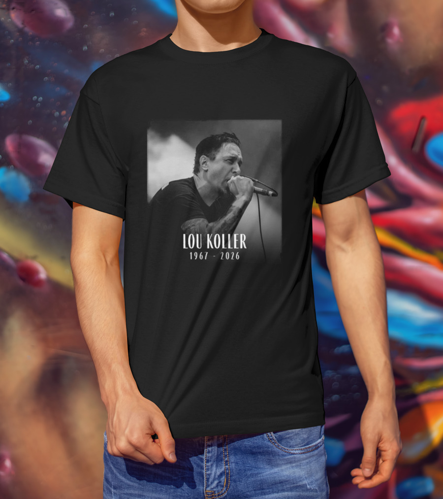 Lou Koller 1967 2026 Vocal Microphone Performance T-Shirt