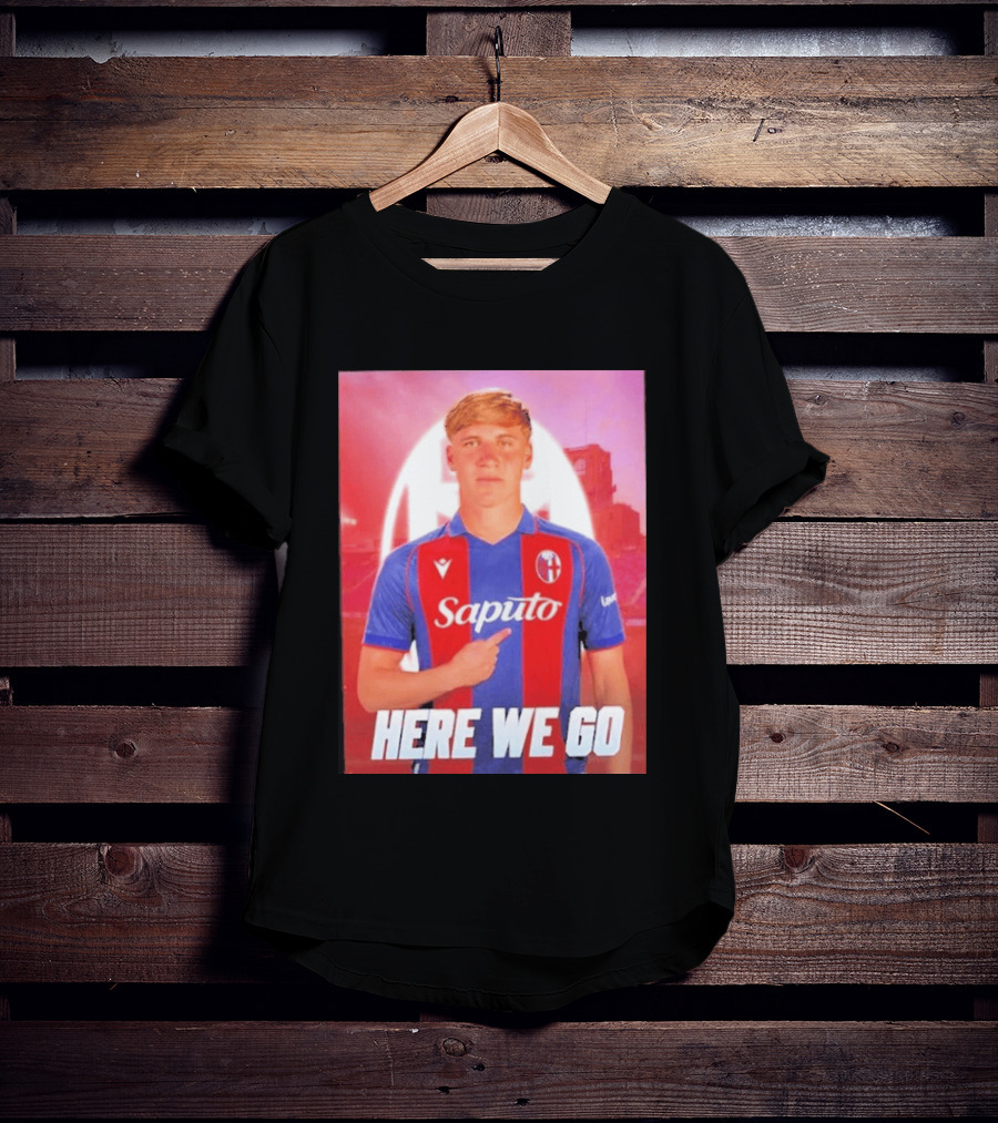 Mikel Amondarain Saputo Bologna FC Here We Go T-Shirt