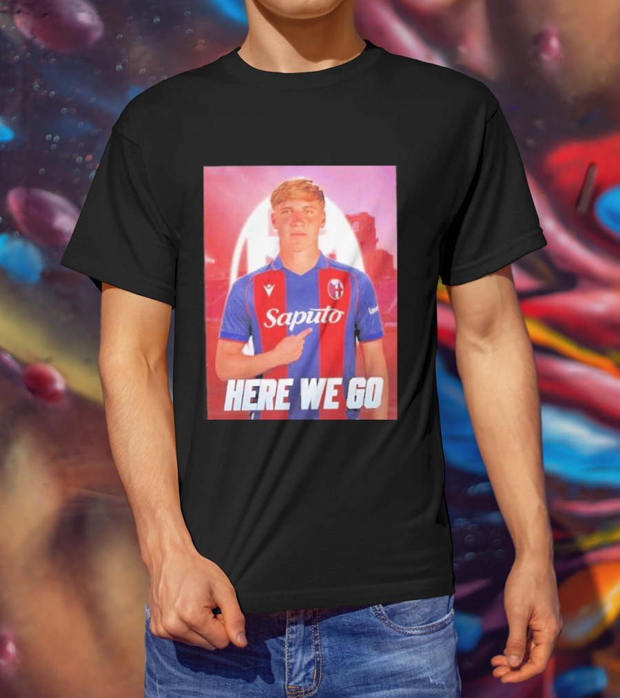 Mikel Amondarain Saputo Bologna FC Here We Go T-Shirt