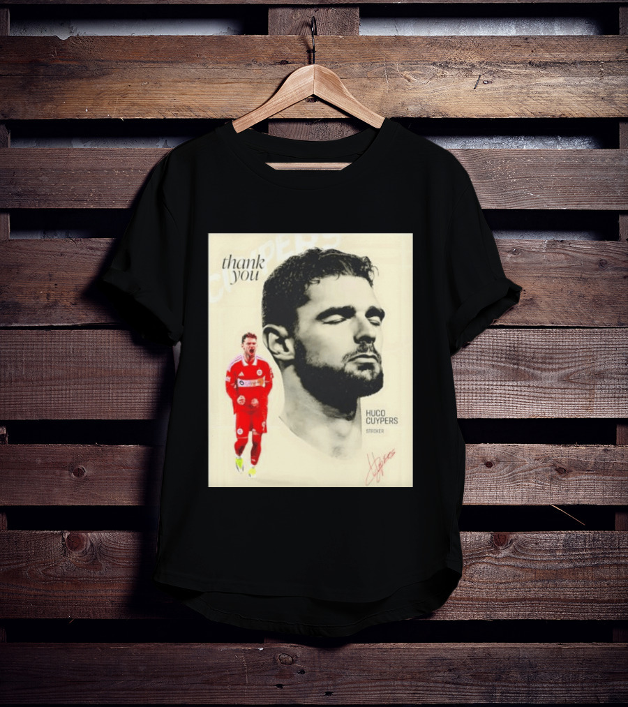 Hugo Cuypers Striker Thank You Chicago Fire FC T-Shirt